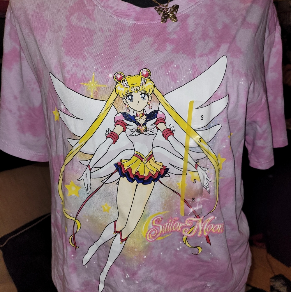 Sailor Moon cropped shirt size small